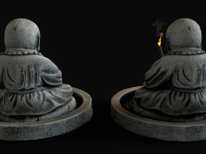 Благовония Будды 3D Модель
