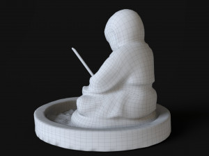 Buddha incense 3D 模型