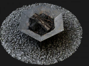 Camino esterno Modello 3D