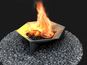 Outside fireplace 3Dモデル