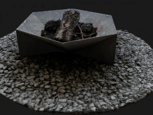 Camino esterno Modello 3D