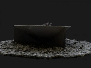 Camino esterno Modello 3D