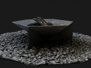 Camino esterno Modello 3D