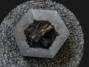 Outside fireplace 3Dモデル