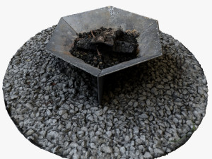 Outside fireplace 3Dモデル