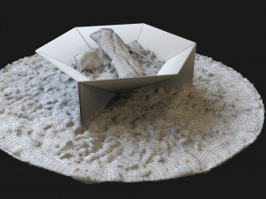 Outside fireplace 3Dモデル