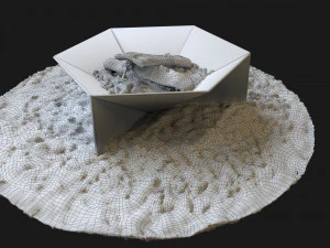 Camino esterno Modello 3D