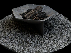 Camino esterno Modello 3D