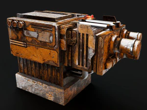 Sci-fi detail 01 3D Model