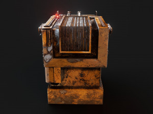 Sci-fi detail 01 Model 3D