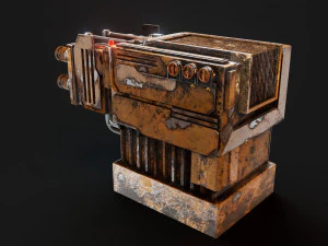 Sci-fi detail 01 3D Model