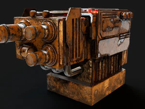 Sci-fi detail 01 3D Model