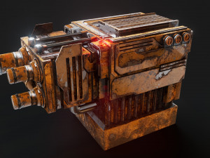 Sci-fi detail 01 Modelo 3D