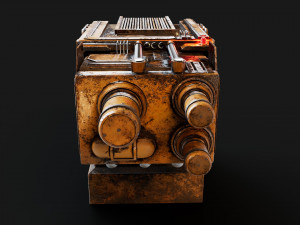 Sci-fi detail 01 Model 3D
