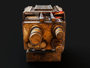 Sci-fi detail 01 3D Model