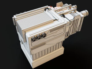 Sci-fi detail 01 3D Model