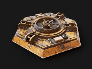 Sci-fi detail 02 3D मॉडल