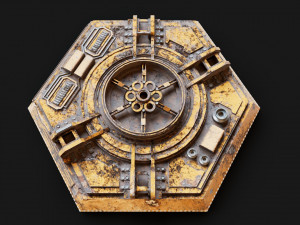 Sci-fi detail 02 3D मॉडल