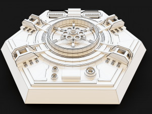 Sci-fi detail 02 3D मॉडल