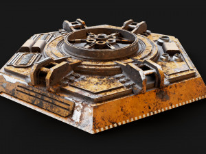 Sci-fi detail 02 3D मॉडल