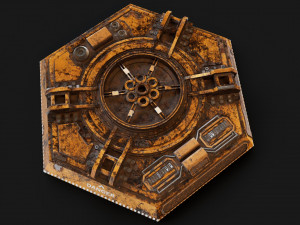 Sci-fi detail 02 3D मॉडल