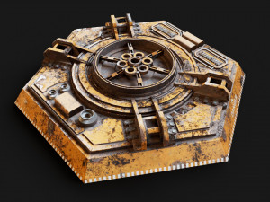 Sci-fi detail 02 3D मॉडल