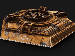 Sci-fi detail 02 3D मॉडल
