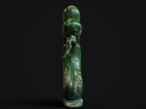 Statuette of a kissing couple 3D Model
