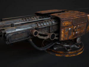 Turret SB-1 3D Model