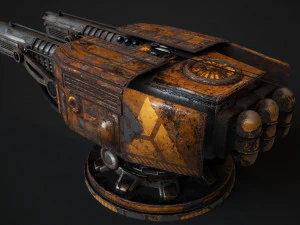 Turret SB-1 3D Model