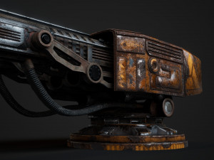 Turret SB-1 3D Модель