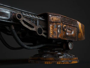 Turret SB-1 3D Model