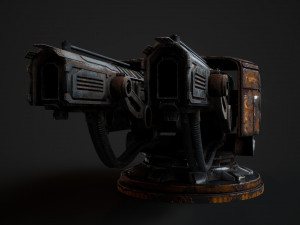 Turret SB-1 3D Модель