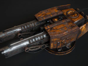 Turret SB-1 3D Model