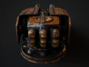 Turret SB-1 3D Model