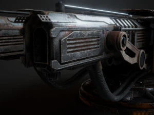 Turret SB-1 3D Model