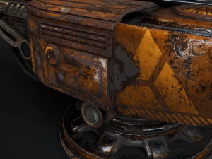 Turret SB-1 3D Model