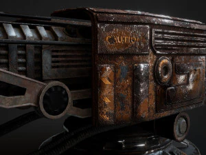 Turret SB-1 3D Model