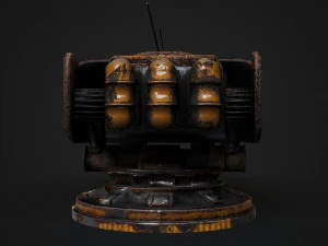 Turret SB-1 3D Model