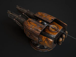 Turret SB-1 3D Model