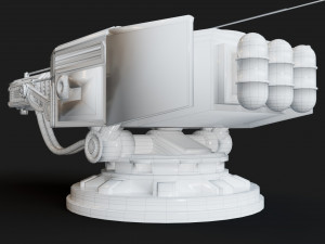 Turret SB-1 3D Модель