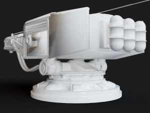 Turret SB-1 3D Model