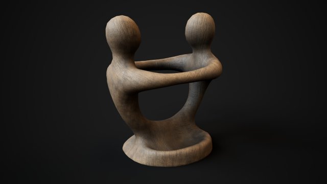 Wooden phone holder Modello 3D .c4d .max .obj .3ds .fbx .stl .blend 