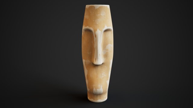 Flower vase 3D Model .c4d .max .obj .3ds .fbx .stl .blend 