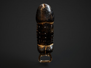 Balinese bottle opener Model 3D