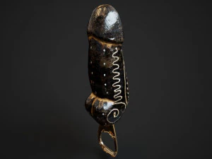 Balinese bottle opener 3D Model