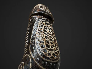 Balinese bottle opener 3D Model