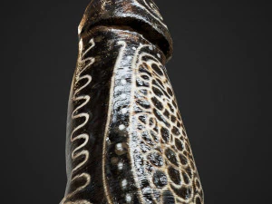 Balinese bottle opener 3D Model