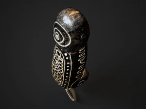 Balinese bottle opener 3D Model