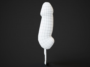 Balinese bottle opener Model 3D